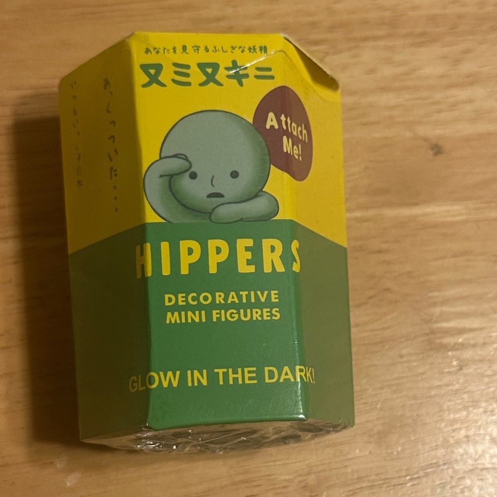 New Hippers Decorative Mini Figures - Glow in the Dark